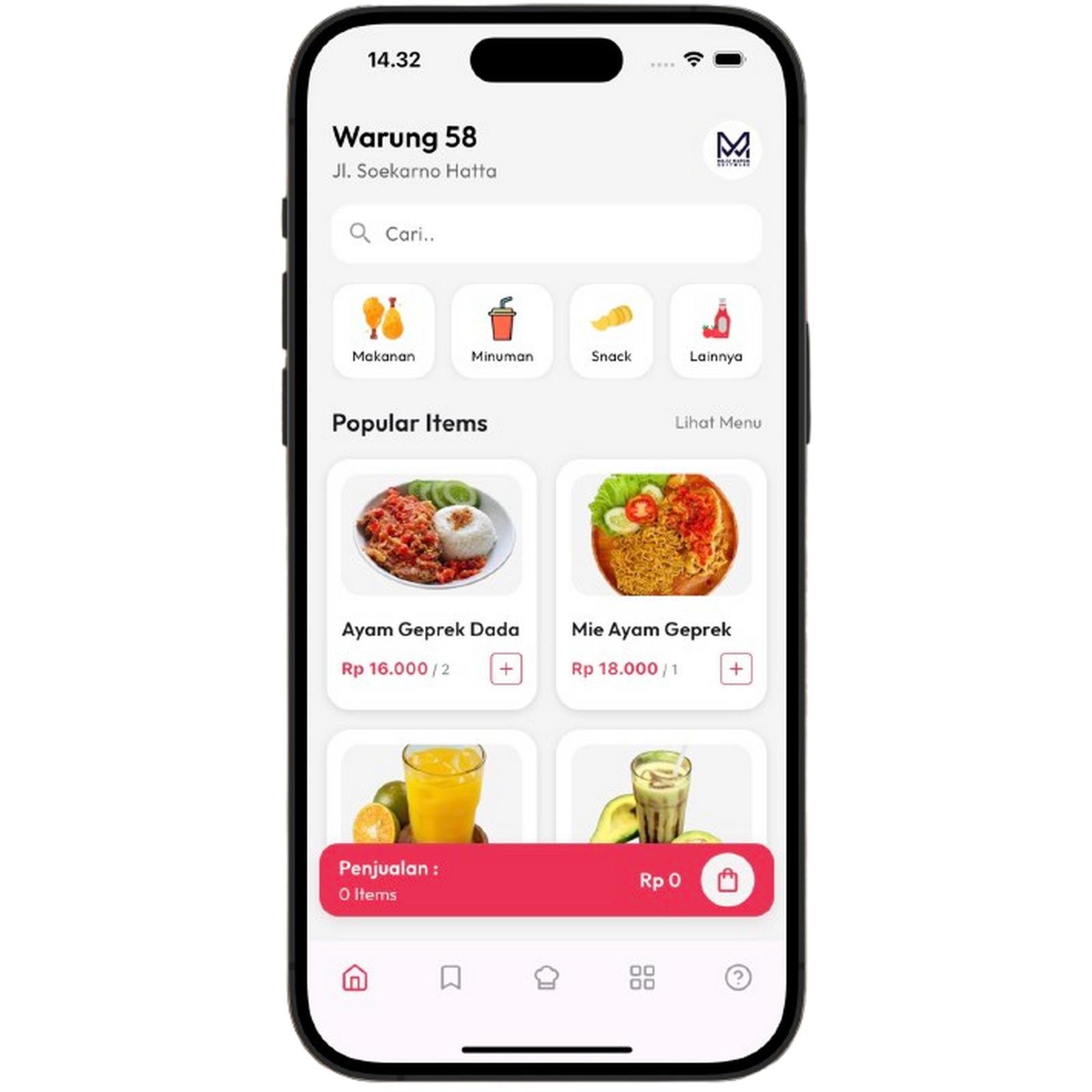 Aplikasi Penjualan Warung Android